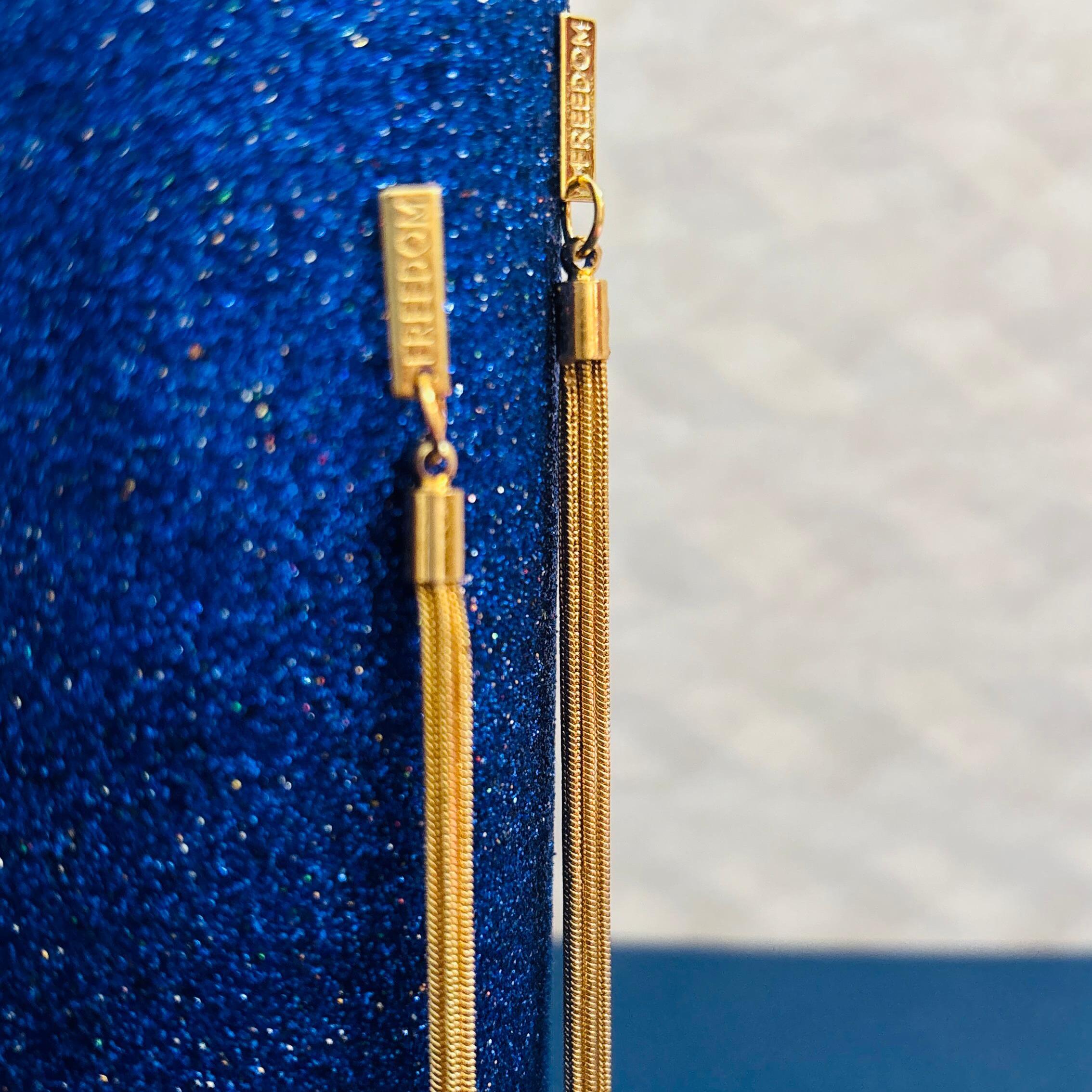 Gilded Tassel Dangle Earrings