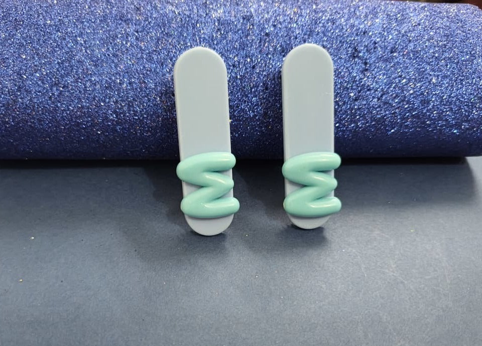 Blue Color Hair Clips