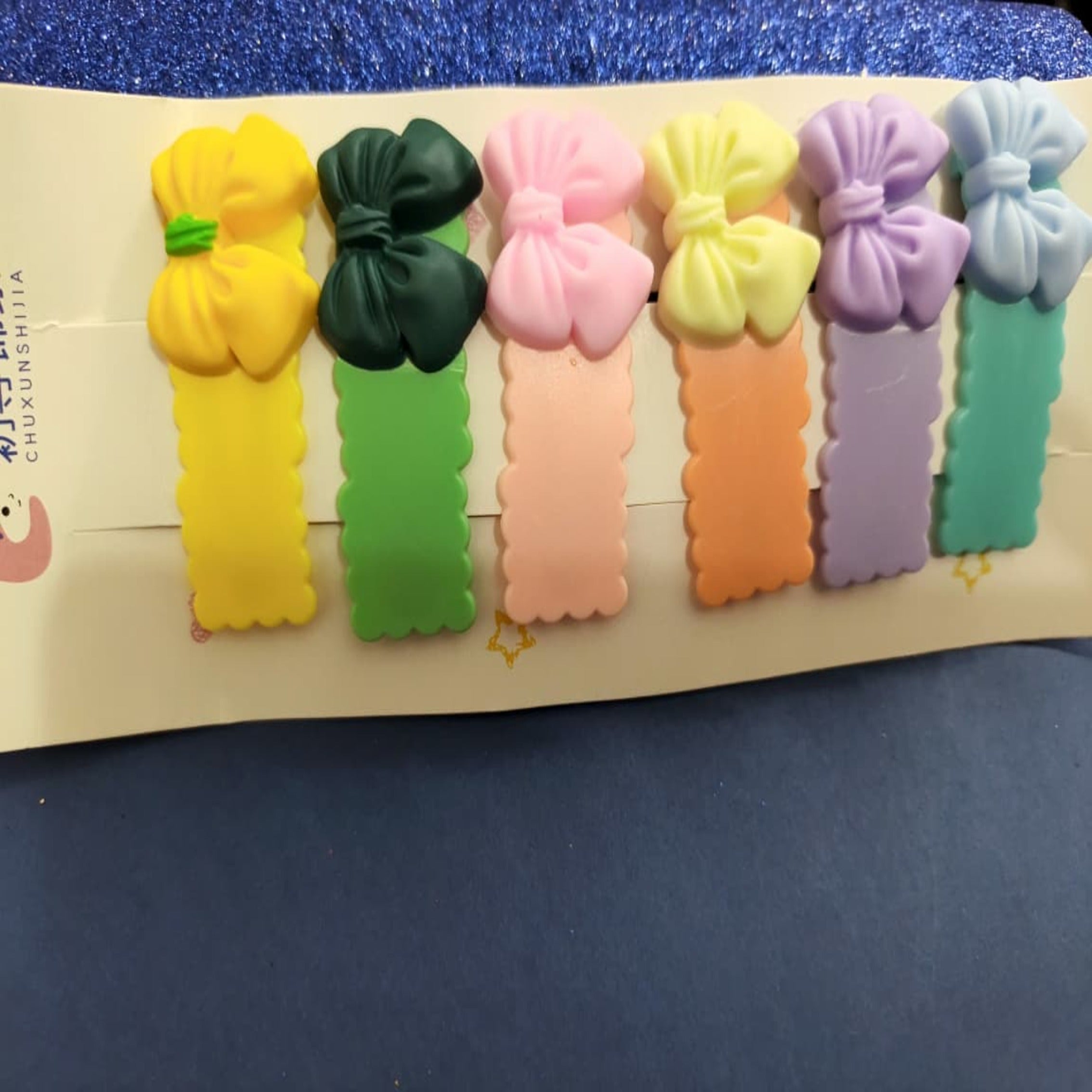 Colorfull Bow Clips