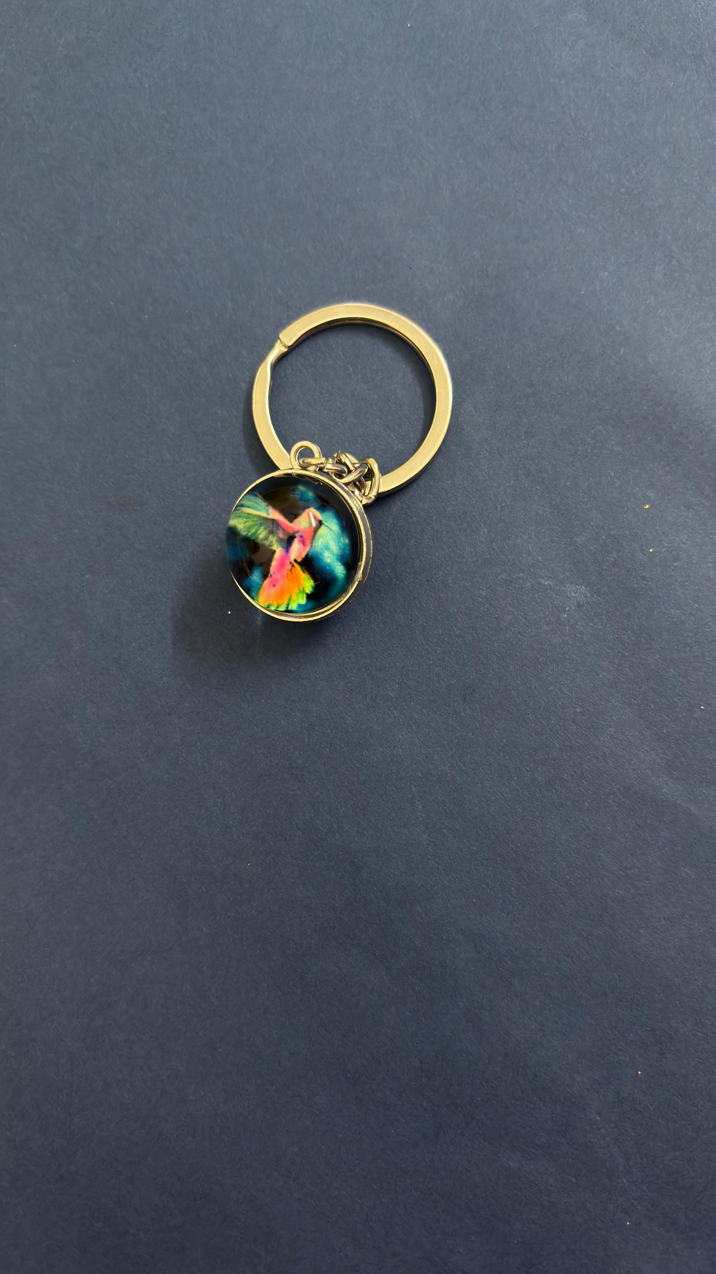 Mystic Hummingbird Keychain