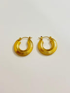 The Golden Groove Hoops
